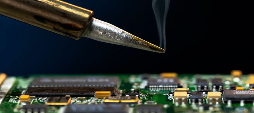 Solder electronics